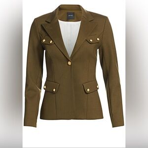 SMYTHE 2 button blazer in military Euc